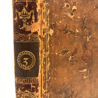 L'Odyssee d'Homere, 1785, French Secret Compartment Book Box with Gorgeous Marbled Paper