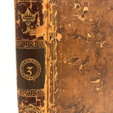 L'Odyssee d'Homere, 1785, French Secret Compartment Book Box with Gorgeous Marbled Paper