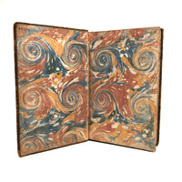 L'Odyssee d'Homere, 1785, French Secret Compartment Book Box with Gorgeous Marbled Paper
