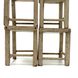 Set of Four Antique Schoenhut Circus Stands