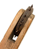 Wonderful Old Homemade Mast Scoring Tool from Maine