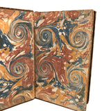 L'Odyssee d'Homere, 1785, French Secret Compartment Book Box with Gorgeous Marbled Paper