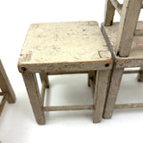 Set of Four Antique Schoenhut Circus Stands