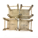 Set of Four Antique Schoenhut Circus Stands