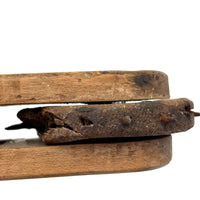 Wonderful Old Homemade Mast Scoring Tool from Maine