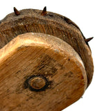Wonderful Old Homemade Mast Scoring Tool from Maine