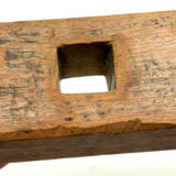Wonderful Old Homemade Mast Scoring Tool from Maine