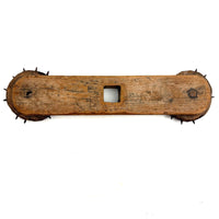 Wonderful Old Homemade Mast Scoring Tool from Maine