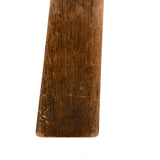 Freestanding Old Wooden Glove Mold with Especially Nice Form and Patina, Dated 1940