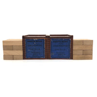 Pair of J.L. Hammett Co. Boston Early Froebel Gift #4 Kindergarten Blocks (Set of 2)