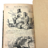 How to Talk (Or Primary Lessons in the English Language), 1882, With Excellent Endpapers and Energetic Hand-coloring