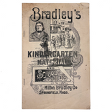 Milton Bradley Froebel Kindergarten Materials Catalog, 1896