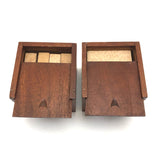 Pair of J.L. Hammett Co. Boston Early Froebel Gift #4 Kindergarten Blocks (Set of 2)