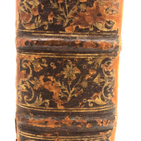 Roman History Vol. III, 1752, Huge French Secret Compartment Book Box with Gorgeous Marbled Endpapers