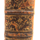Roman History Vol. III, 1752, Huge French Secret Compartment Book Box with Gorgeous Marbled Endpapers