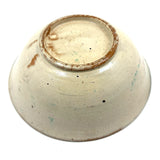 Lovely Vintage Mexican Drip Ware Folk Pottery Bowl