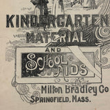 Milton Bradley Froebel Kindergarten Materials Catalog, 1896
