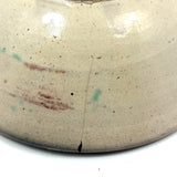 Lovely Vintage Mexican Drip Ware Folk Pottery Bowl