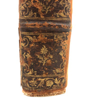 Roman History Vol. III, 1752, Huge French Secret Compartment Book Box with Gorgeous Marbled Endpapers