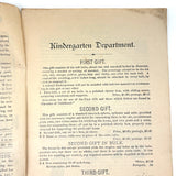 Milton Bradley Froebel Kindergarten Materials Catalog, 1896
