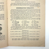 Milton Bradley Froebel Kindergarten Materials Catalog, 1896