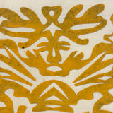 Lovely Earlier 19th Century PA German Mounted Cut Paper Design, Hand-painted Paper