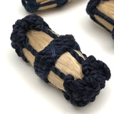 Unusual Victorian Hair Mourning Buttons