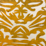 Lovely Earlier 19th Century PA German Mounted Cut Paper Design, Hand-painted Paper