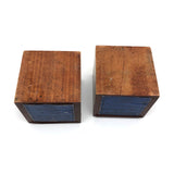 Pair of J.L. Hammett Co. Boston Early Froebel Gift #4 Kindergarten Blocks (Set of 2)