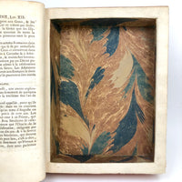 Roman History Vol. III, 1752, Huge French Secret Compartment Book Box with Gorgeous Marbled Endpapers