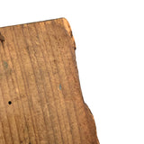 Early 19th C. Tulip Painted Minature Blanket Chest (Loss along Front Edge)