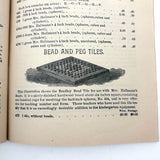 Milton Bradley Froebel Kindergarten Materials Catalog, 1896