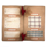 Charming Antique Six Page Sewing Skills Sampler