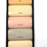 Sherman Williams Semi-Lustre Paint Samples Display in Ice Cream Colors c. 1940s