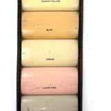 Sherman Williams Semi-Lustre Paint Samples Display in Ice Cream Colors c. 1940s