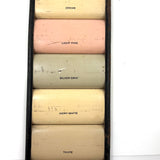 Sherman Williams Semi-Lustre Paint Samples Display in Ice Cream Colors c. 1940s