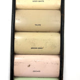 Sherman Williams Semi-Lustre Paint Samples Display in Ice Cream Colors c. 1940s
