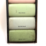 Sherman Williams Semi-Lustre Paint Samples Display in Ice Cream Colors c. 1940s