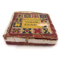 Nice Early 16 Block Color Cubes Set in Original Box