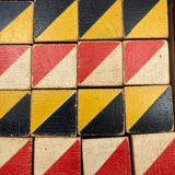 Nice Early 16 Block Color Cubes Set in Original Box