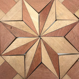 Antique German Wooden Parquetry Blocks in Original Box, Double Layer (Near Full)