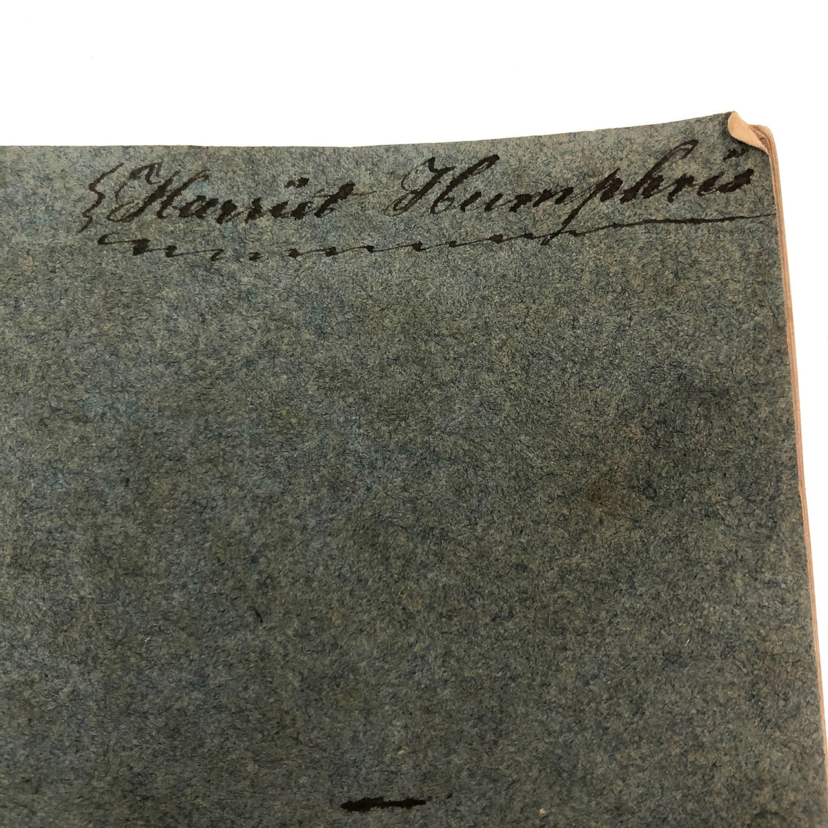 SOLD Harriet Humphries' Lovely Mid 19th C. Penmanship Notebook with Gr ...