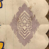 Unusual, Elaborate andf Fine 19th C. Large Cut and Woven Paper Composition in Period Frame