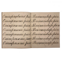 Charles Goodrich's Stellar 1862 Penmanship Practice Notebook