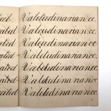 Charles Goodrich's Stellar 1862 Penmanship Practice Notebook