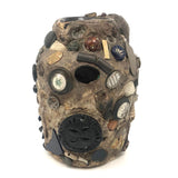 Memory Ware Jug with  Pair of Tintype Portraits, c. Early 20th century