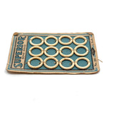 Super Satisfying Superior Bone Rings on Sky Blue Card