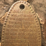 Memory Ware Jug with  Pair of Tintype Portraits, c. Early 20th century
