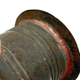 Late 18th/Early 19th Century Tin Pounce Pot with Star Shaped Holes and Traces of Red Paint