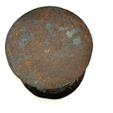 Late 18th/Early 19th Century Tin Pounce Pot with Star Shaped Holes and Traces of Red Paint